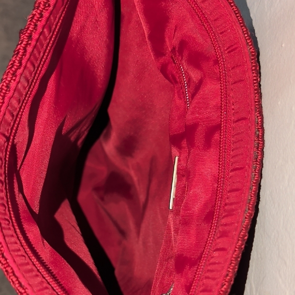 The Sak Burgundy Crochet Shoulder Bag - Picture 7 of 11